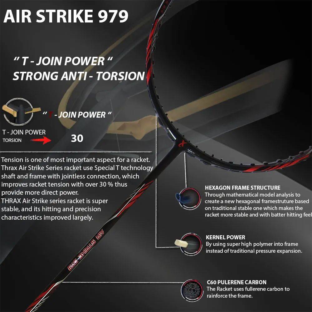 Thrax_Airstrike_979_Badminton_Racket