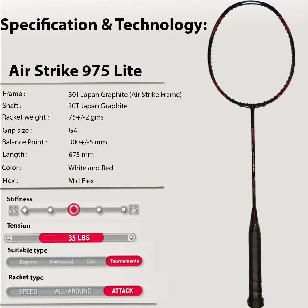 Thrax_Airstrike_975_Badminton_Racket