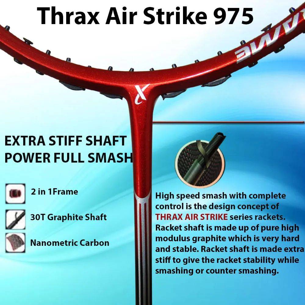 Thrax_Airstrike_975_Badminton_Racket