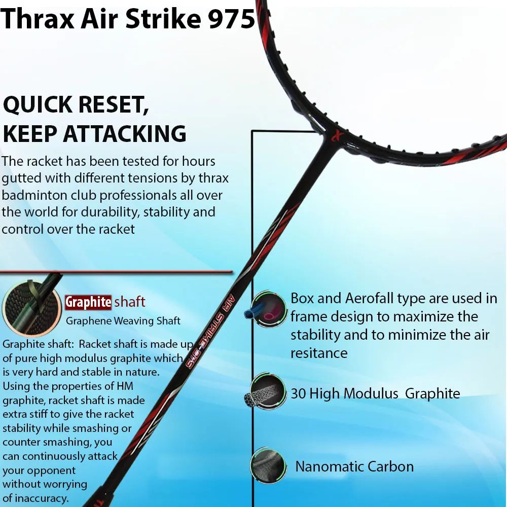 Thrax_Airstrike_975_Badminton_Racket