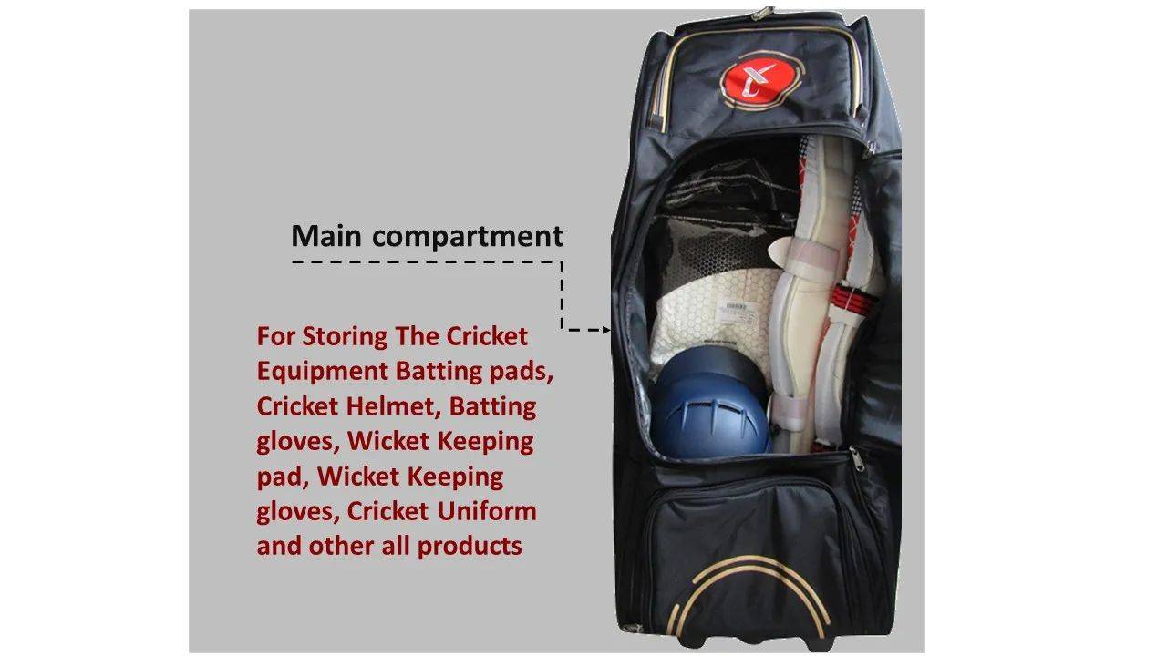 Thrax Super Series Duffle Cricket Kit Bag Black, Buy Thrax Super