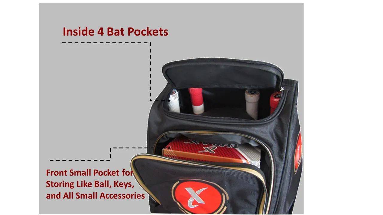 Thrax Super Series Duffle Cricket Kit Bag Black, Buy Thrax Super