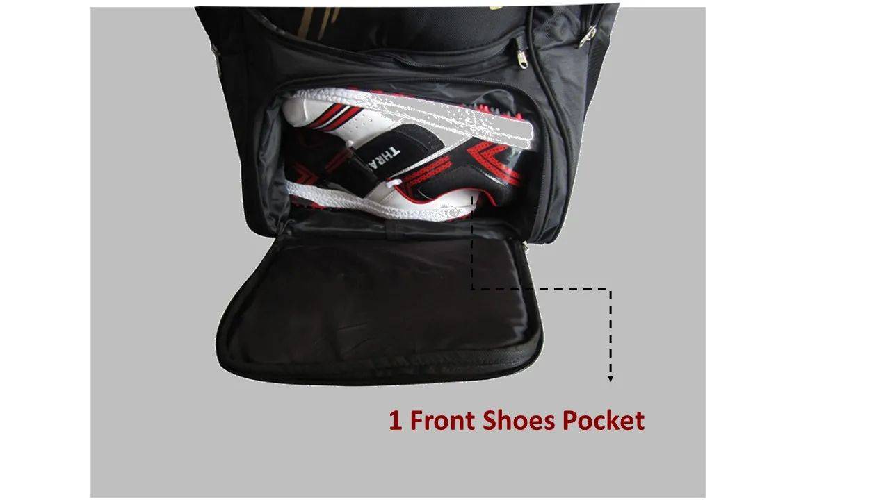 Thrax Super Series Duffle Cricket Kit Bag Black, Buy Thrax Super