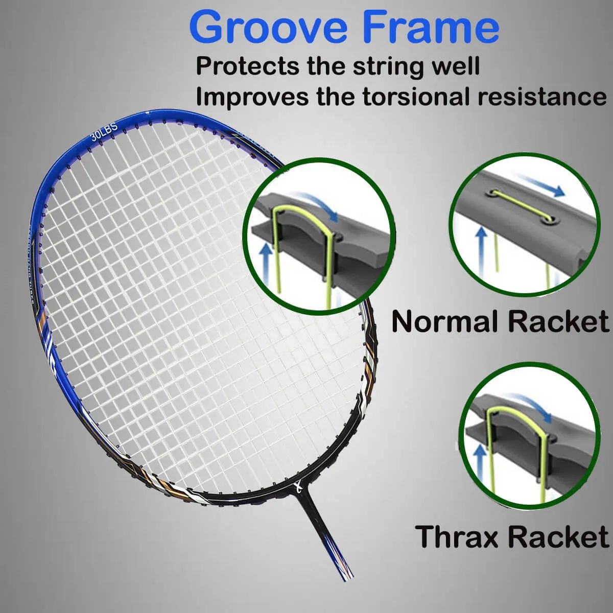 Thrax_Ultra_Strong_79_HG_Badminton_Racket_Grove_Frame_Technology