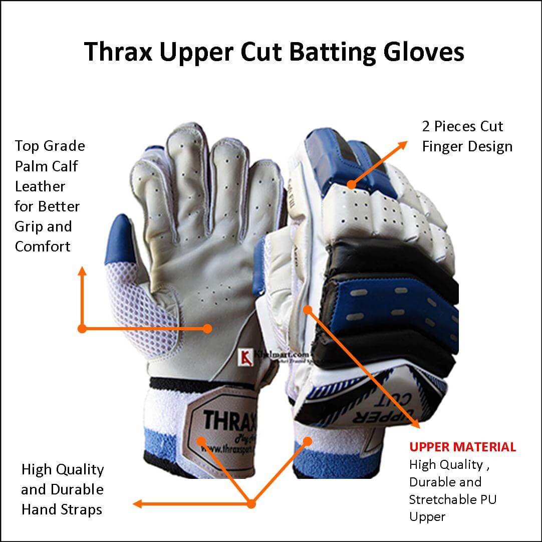 Thrax Upper Cut Batting Gloves Blue, Buy Thrax Upper Cut Batting