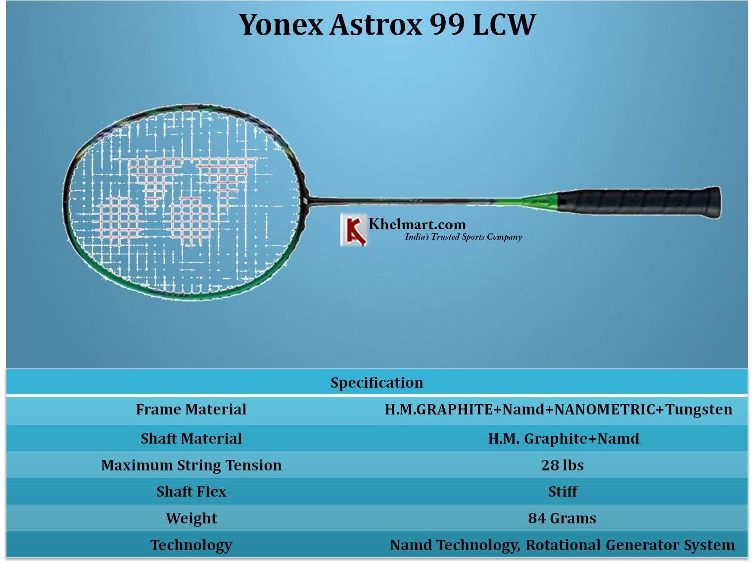 Yonex_Astrox_99_LCW_Specification_Khelmart_1