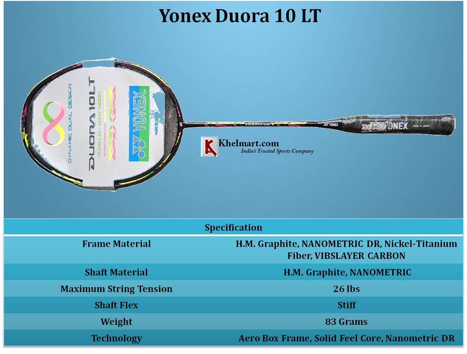 Yonex_Duora_10_LT_Specification_Khelmart_1