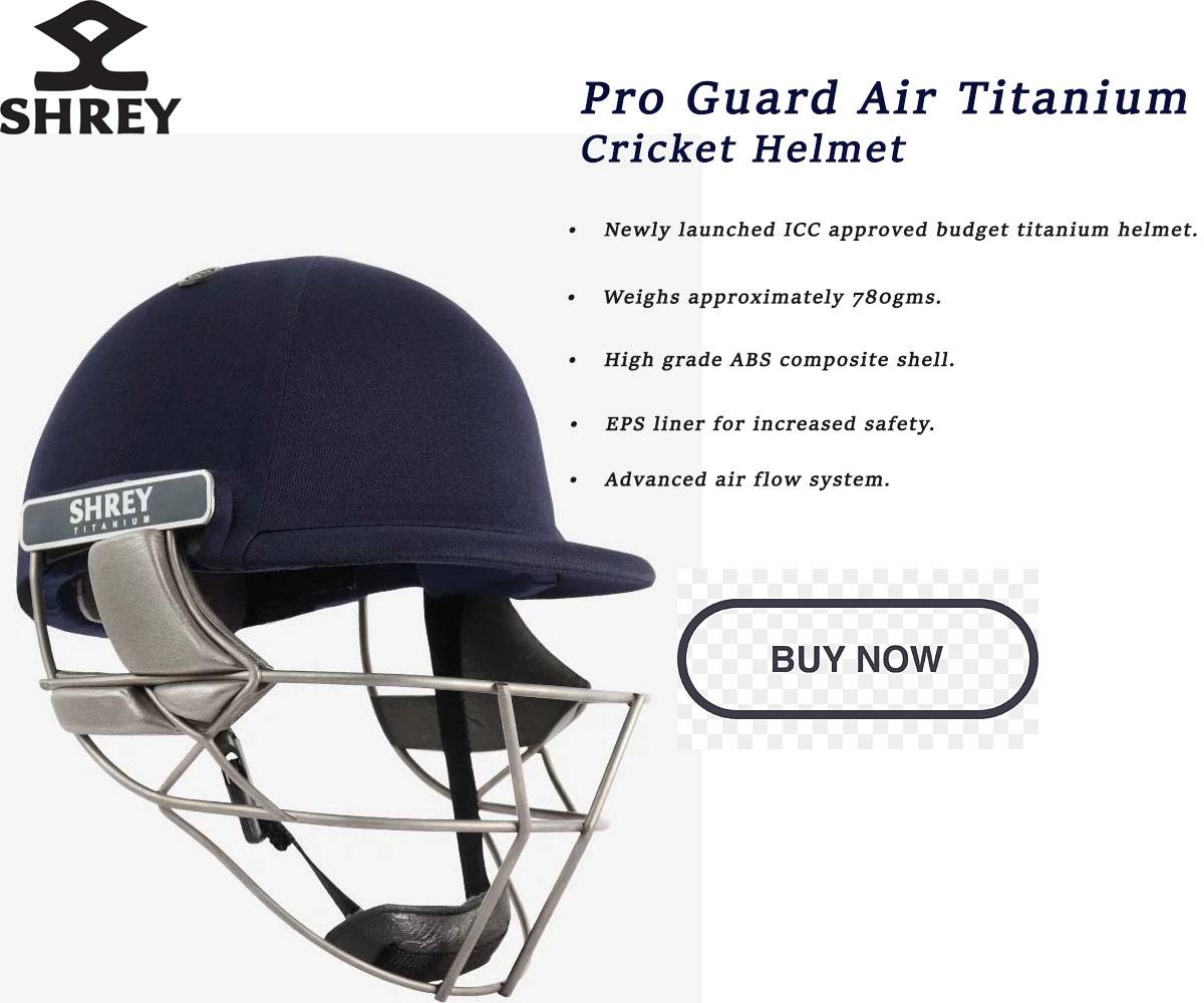 Best Titanium Grille Cricket Helmets