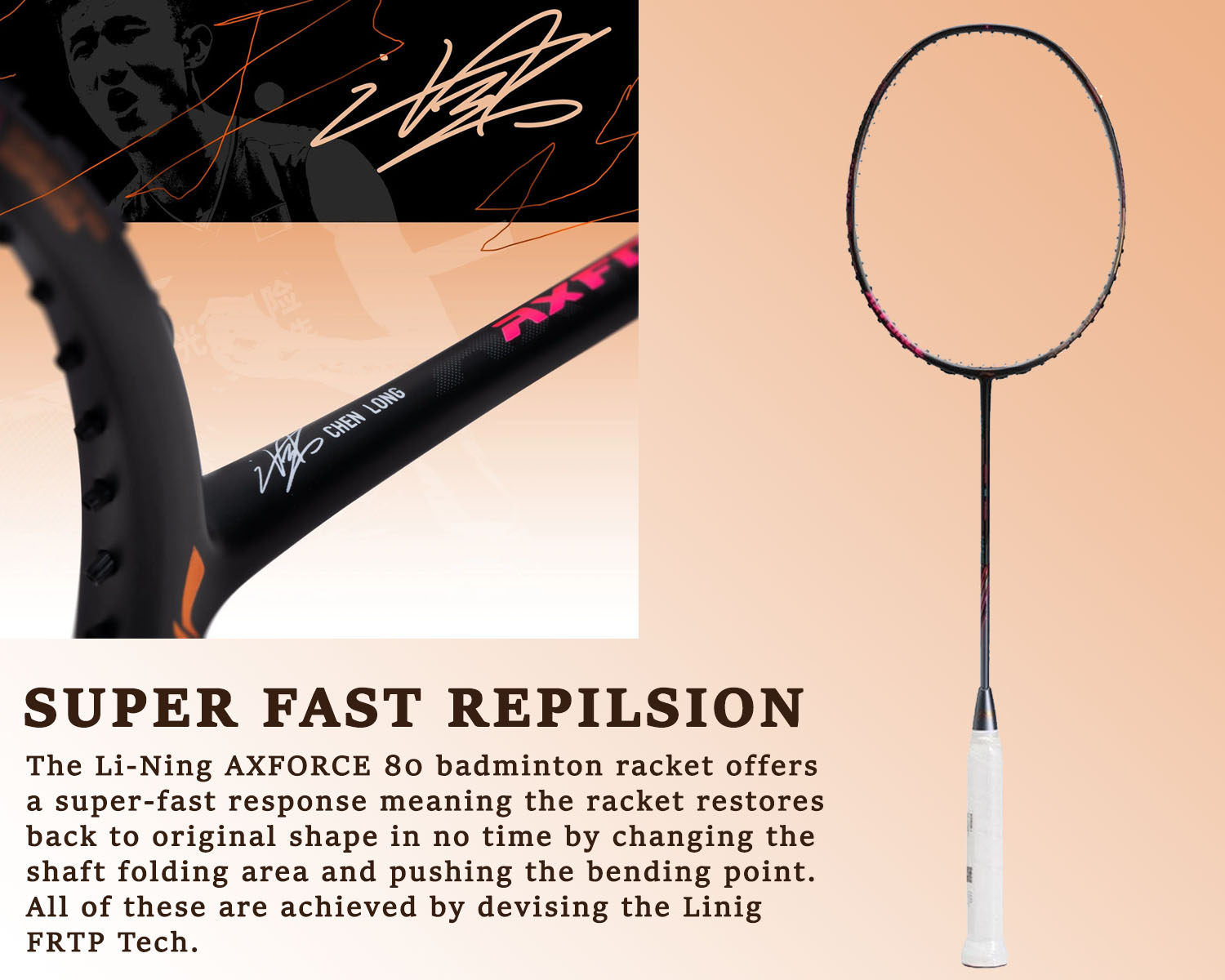 Li Ning AXForce 90 Badminton Racket