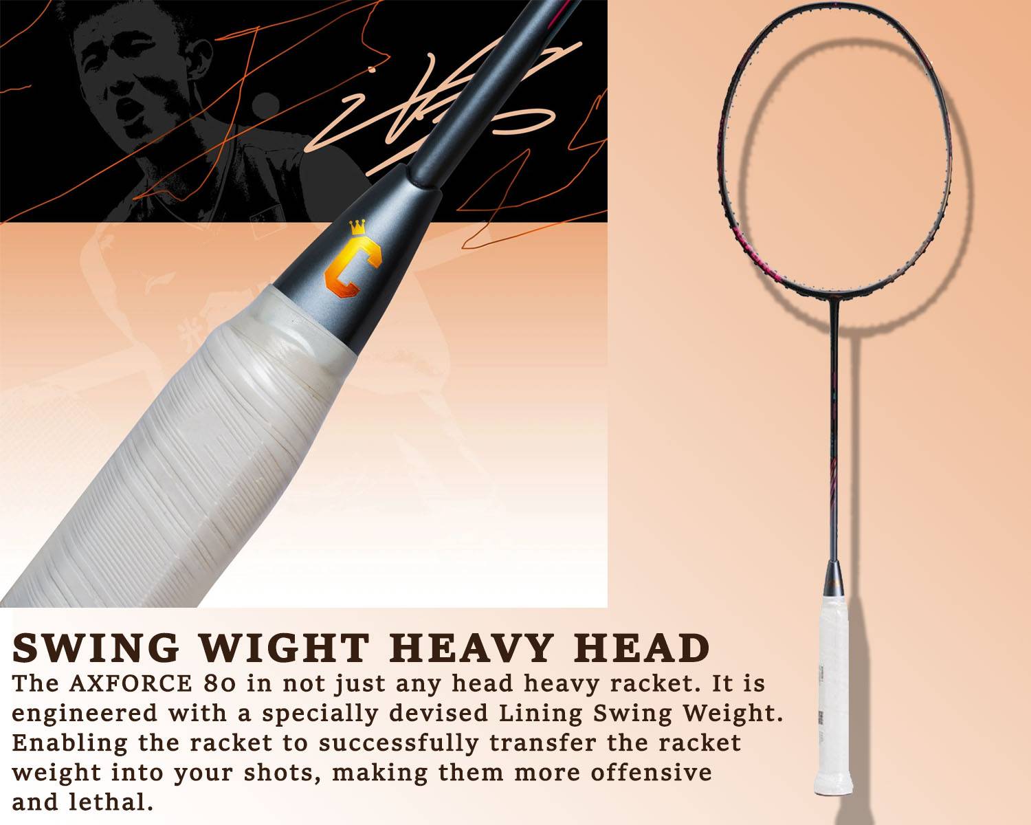 Li Ning AXForce 90 Badminton Racket