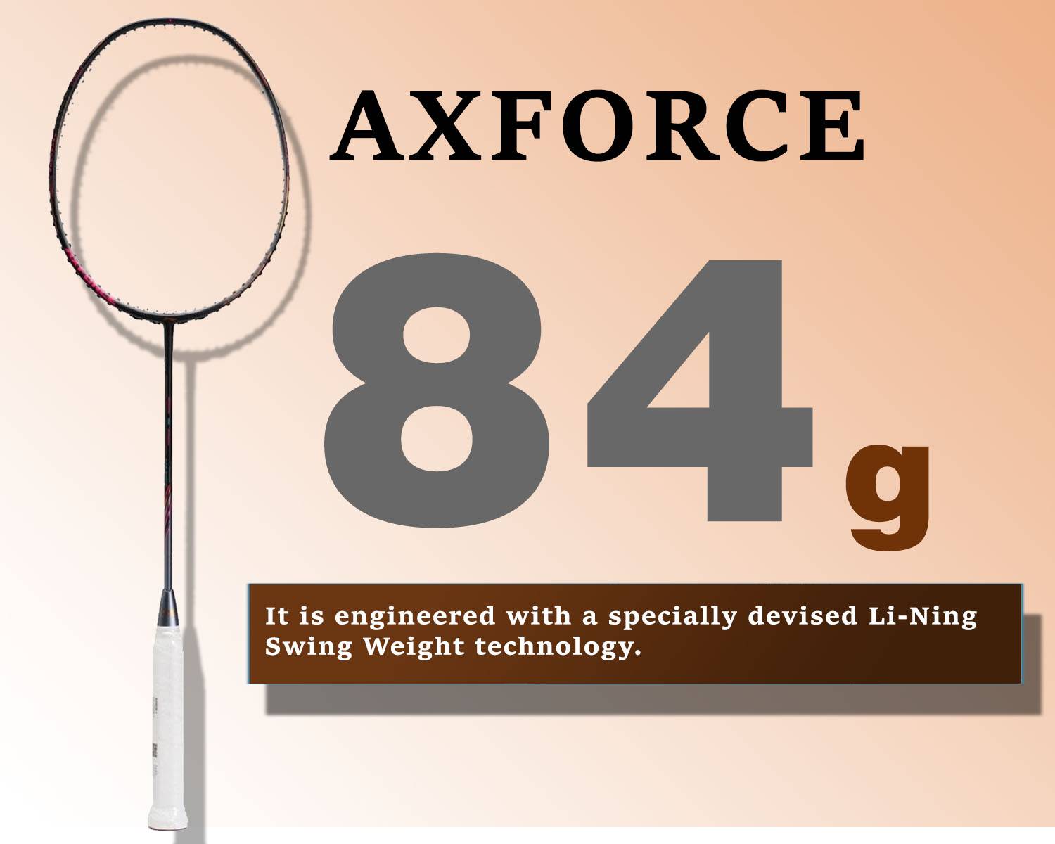 Li Ning AXForce 80 Badminton Racket