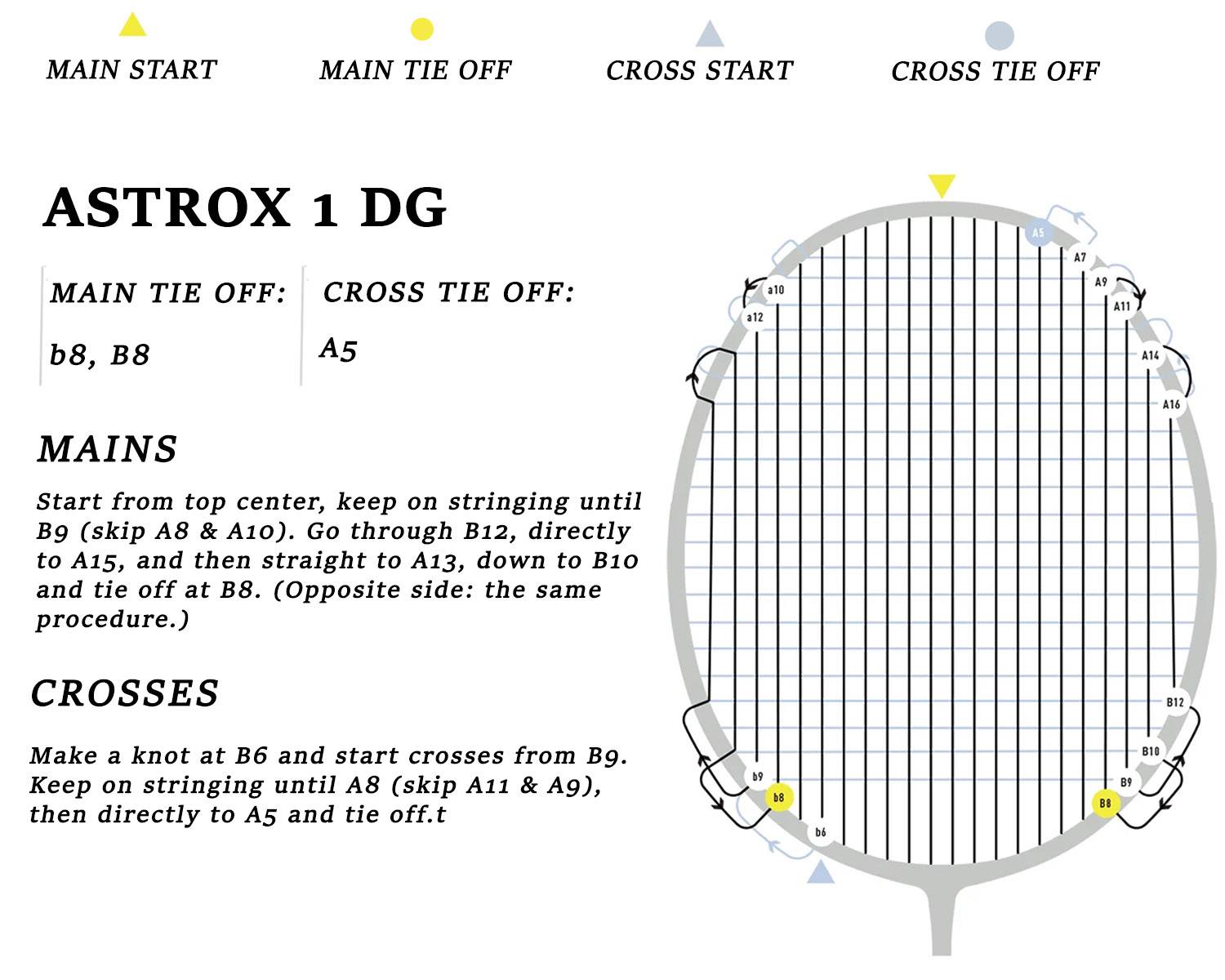 Yonex Astrox 1 DG Badminton Racket