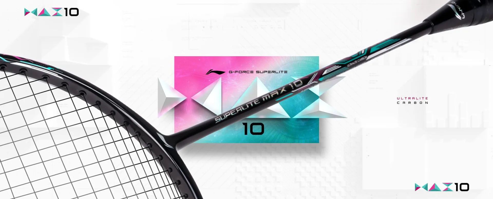 LI Ning G Force Superlite Max 10 Badminton Racket