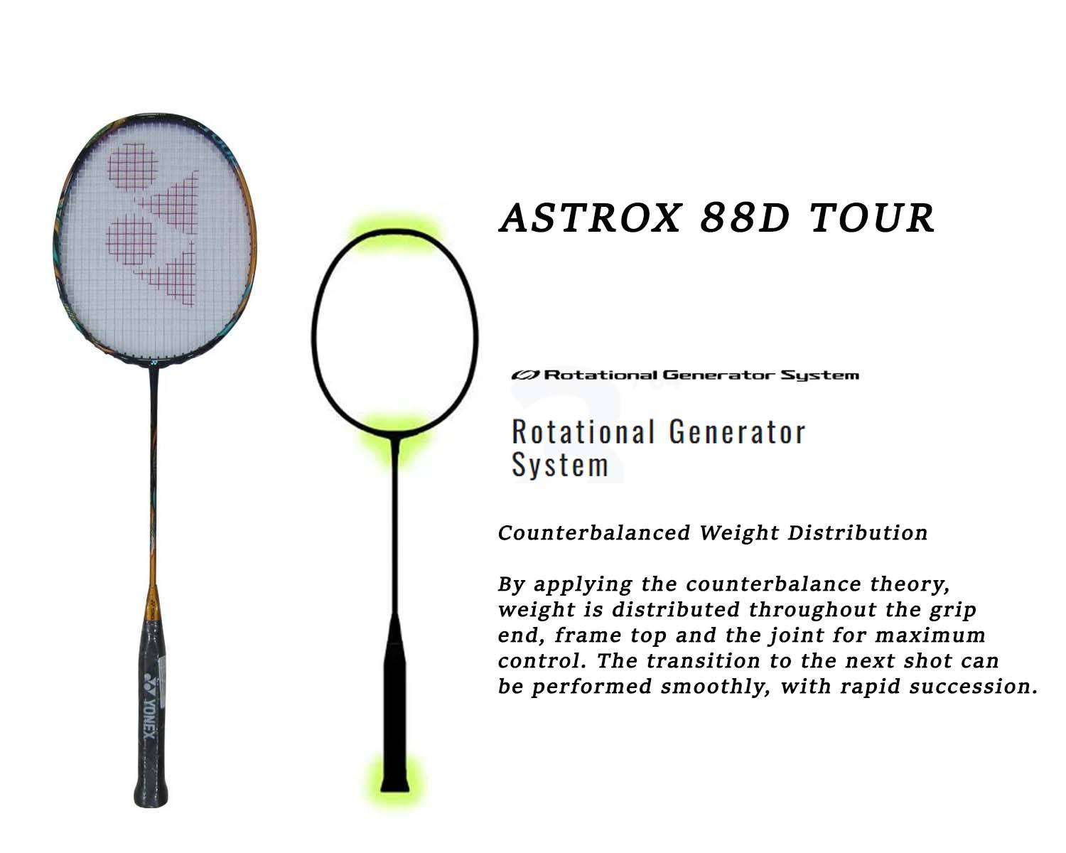 Yonex Astrox 88D Tour Badminton Racket