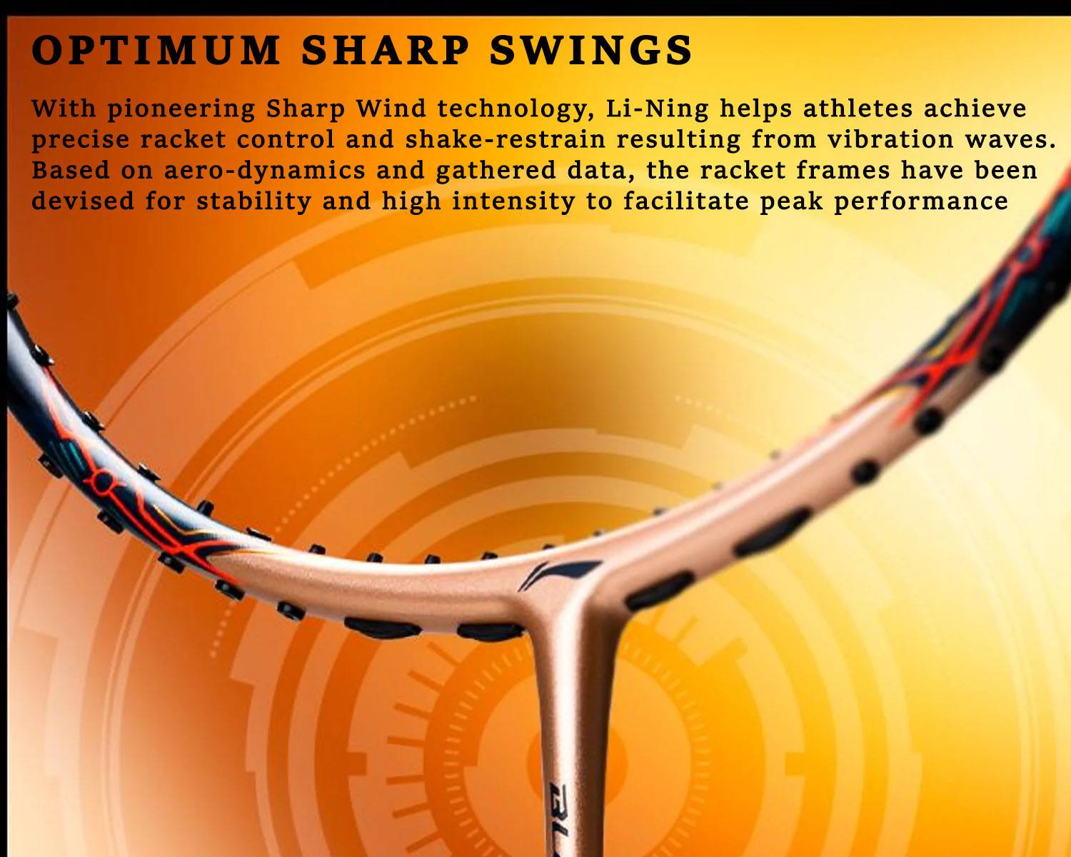 Li Ning Bladex 900 Sun Badminton Racket