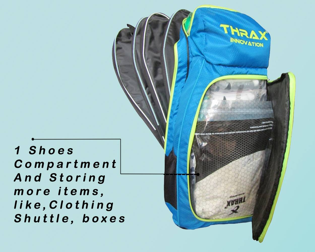 Thrax Aello Z Series Badminton Kit Bag