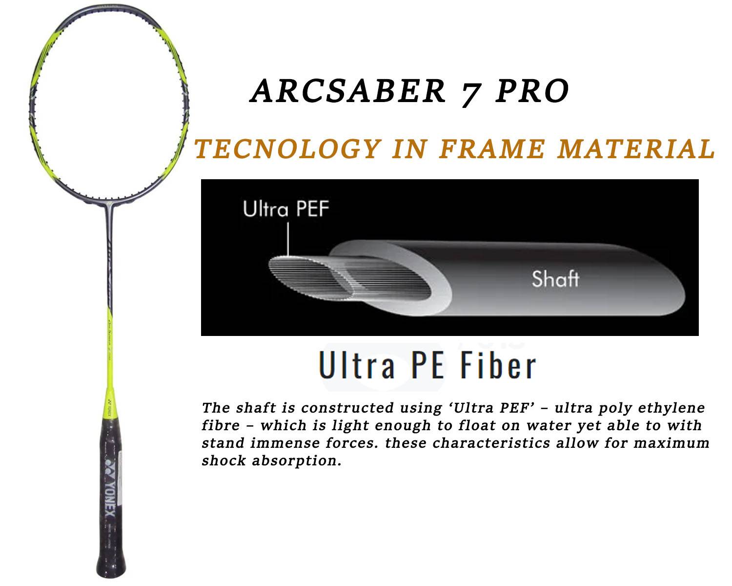 Yonex Arcsaber 7 Pro Badminton Racket