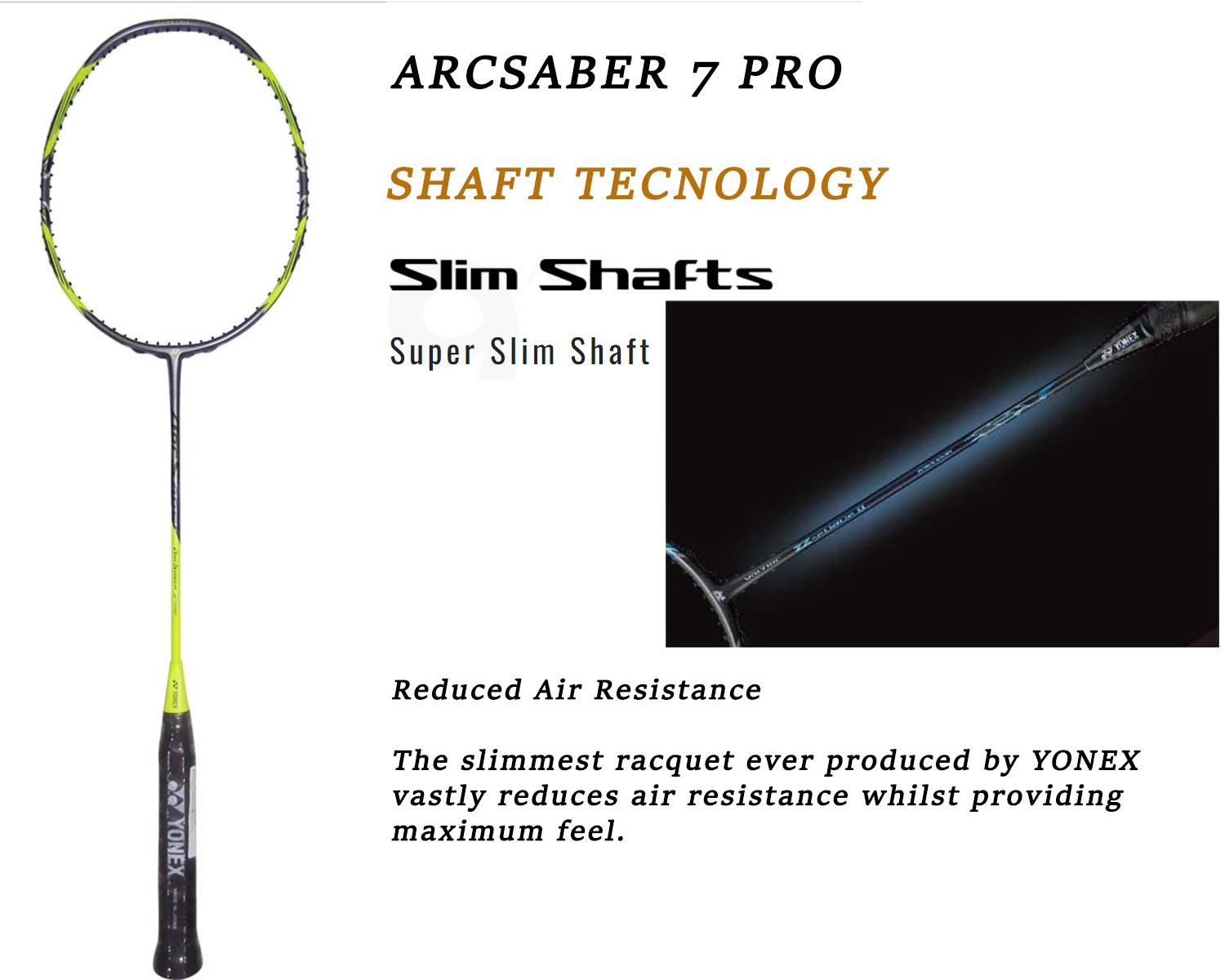 Yonex Arcsaber 7 Pro Badminton Racket