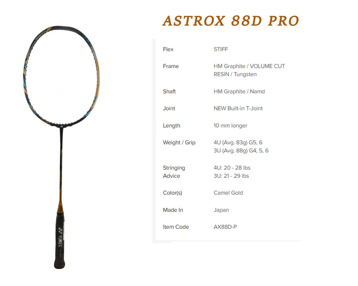 Yonex Astrox 88D pro