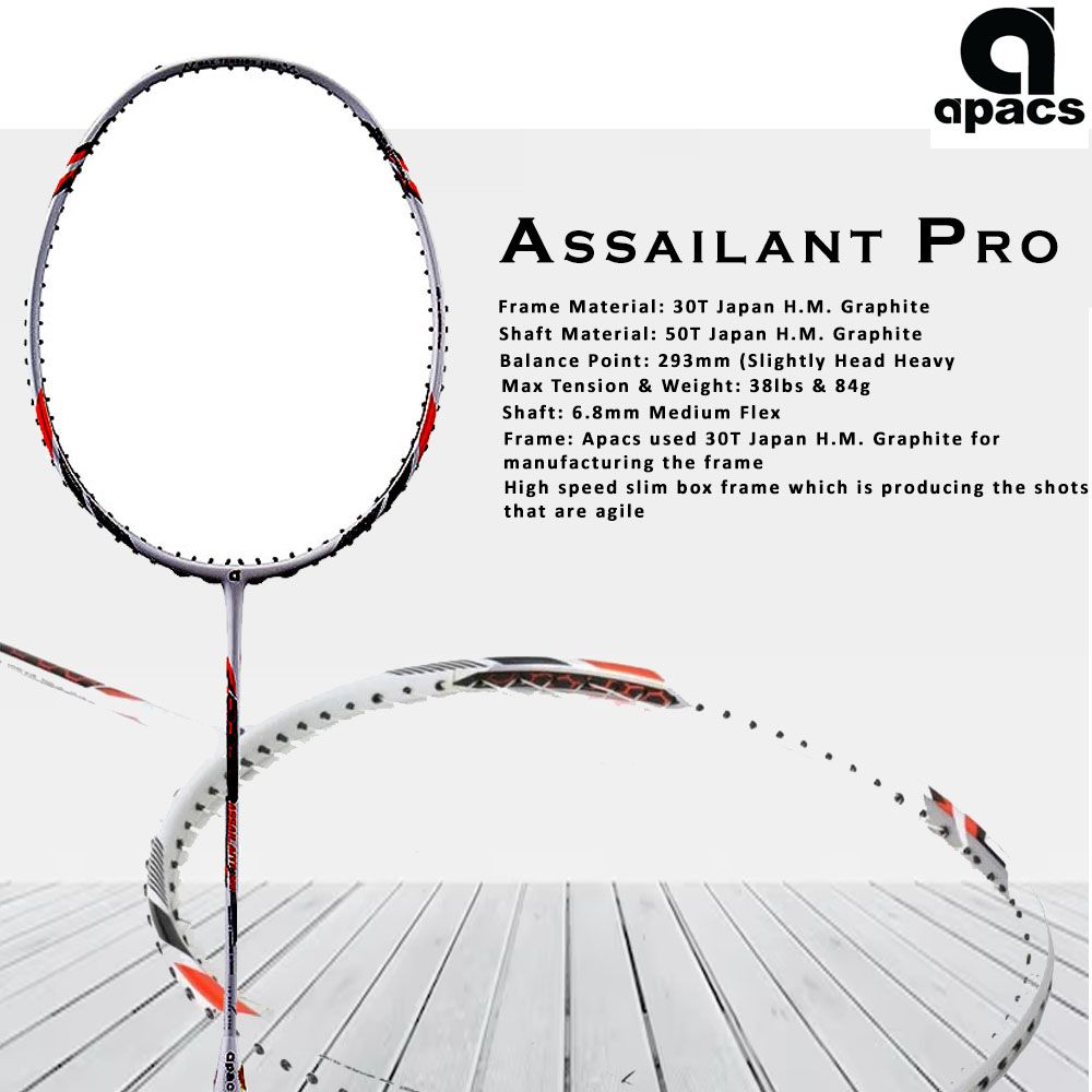 Apacs Assailant Pro Badminton Racket