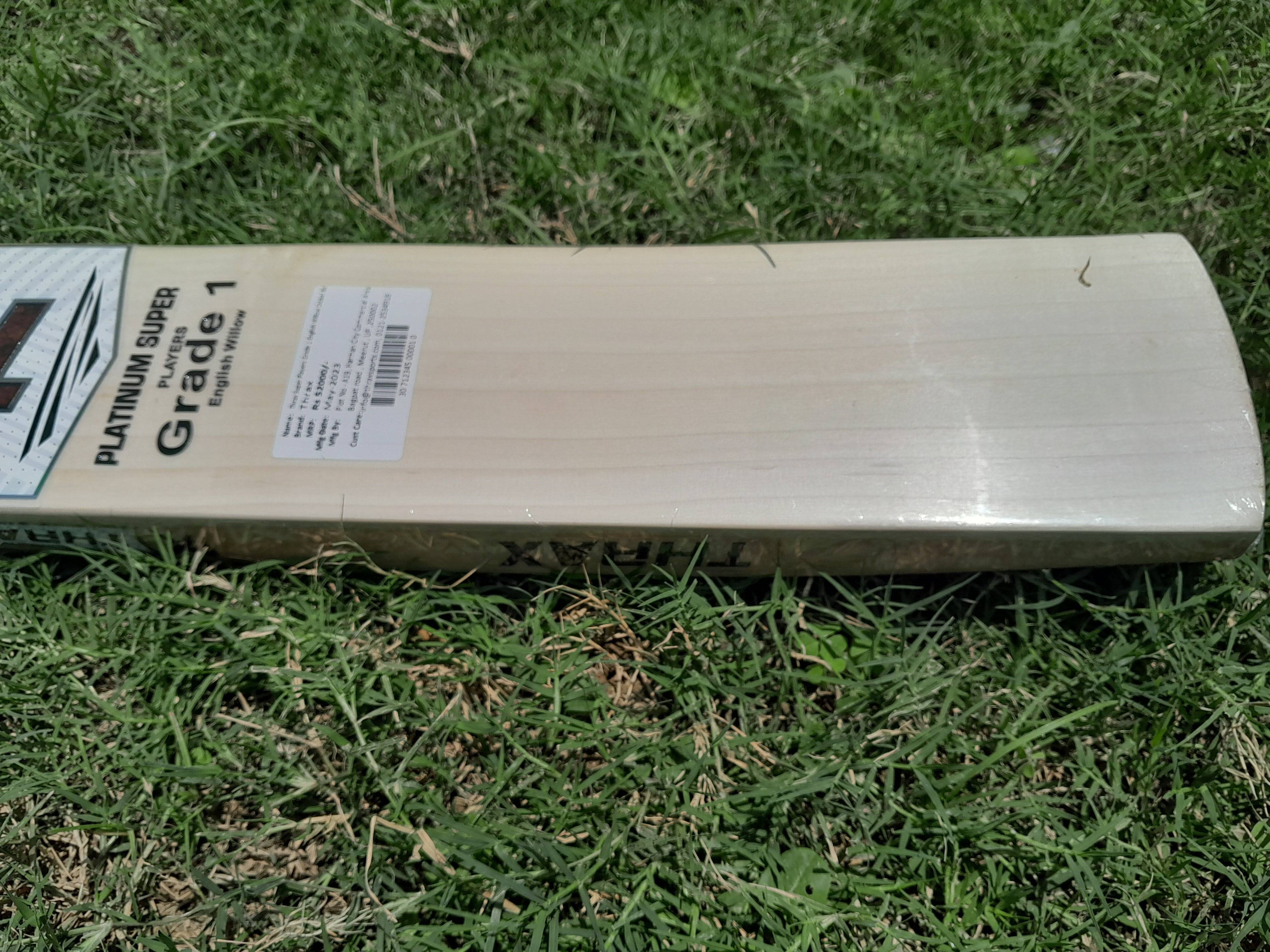 Thrax Platinum Super Players Grade A English Willow Cricket Bat