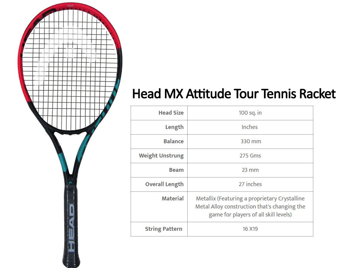 Head MX Attitude Tour Tennis Racket