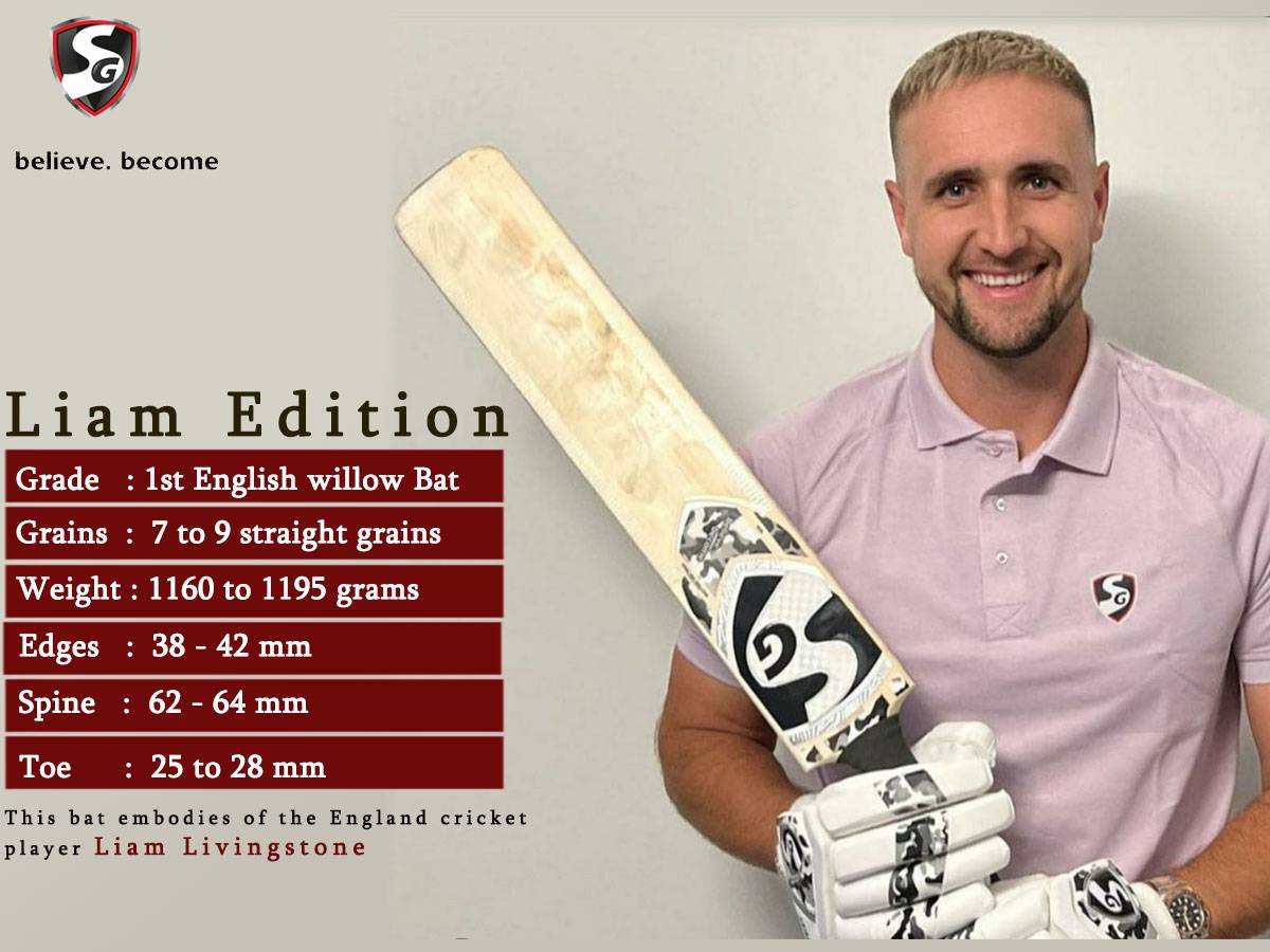 SG Liam Edition English Willow Cricket Bat