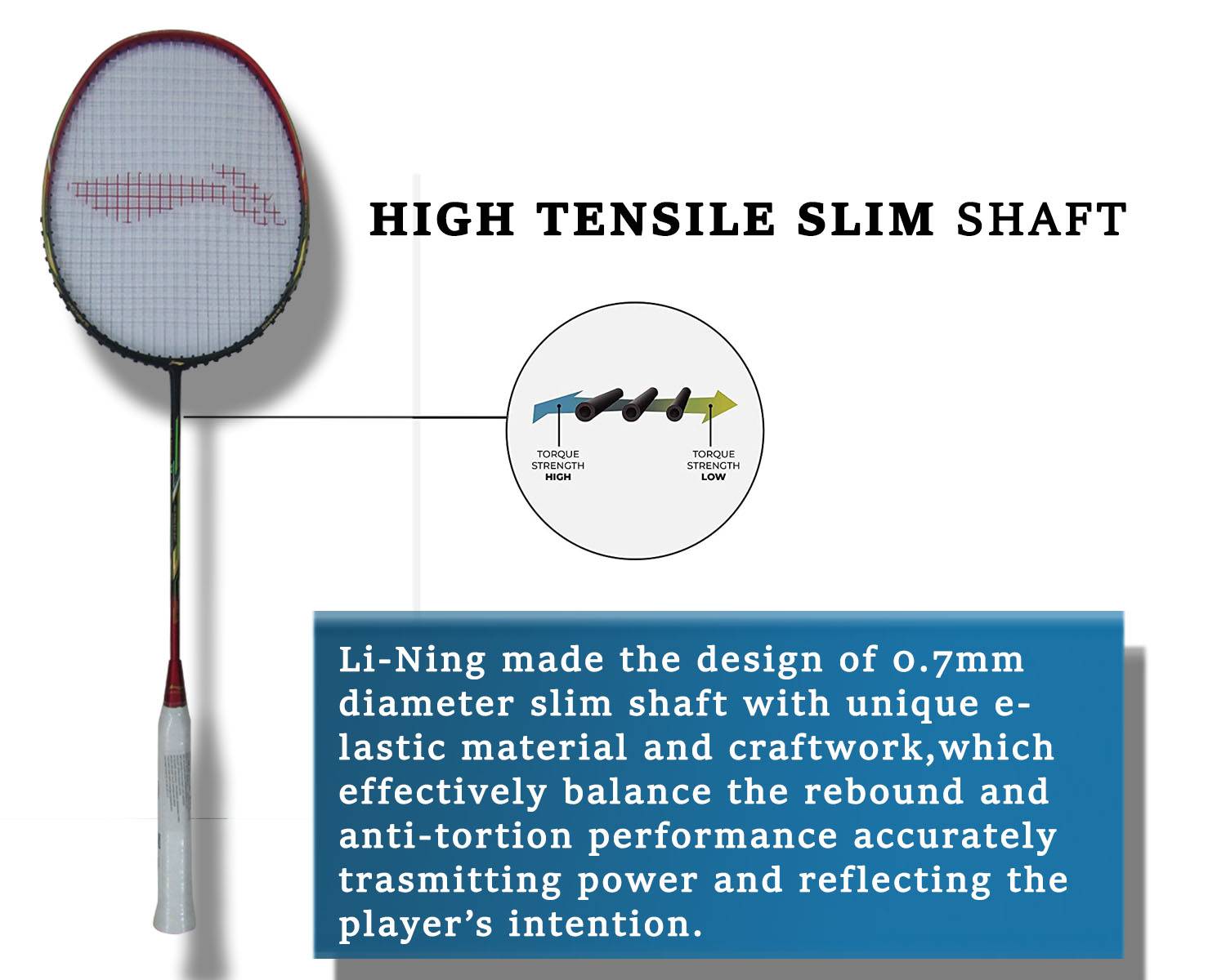  Li Ning Air force 77 G2 Unstrung Badminton Racket