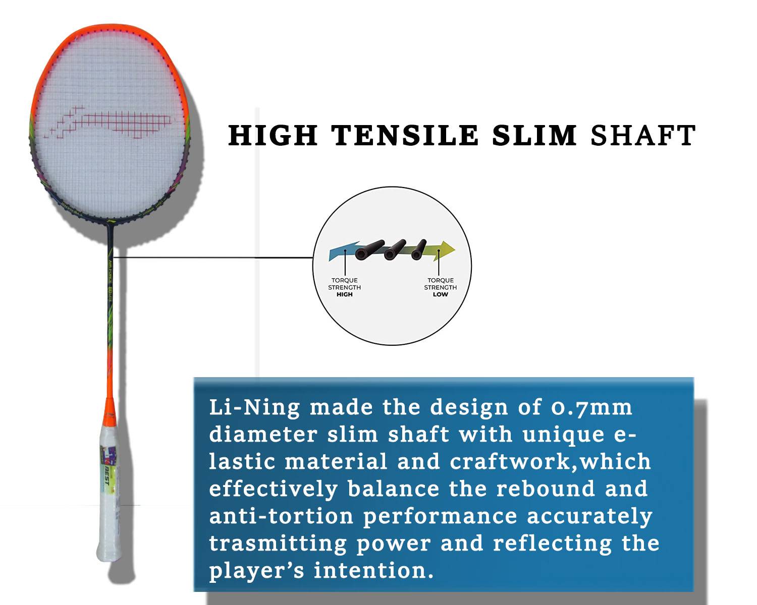 Li Ning Air Force 80 Lite G2 Badminton Racket