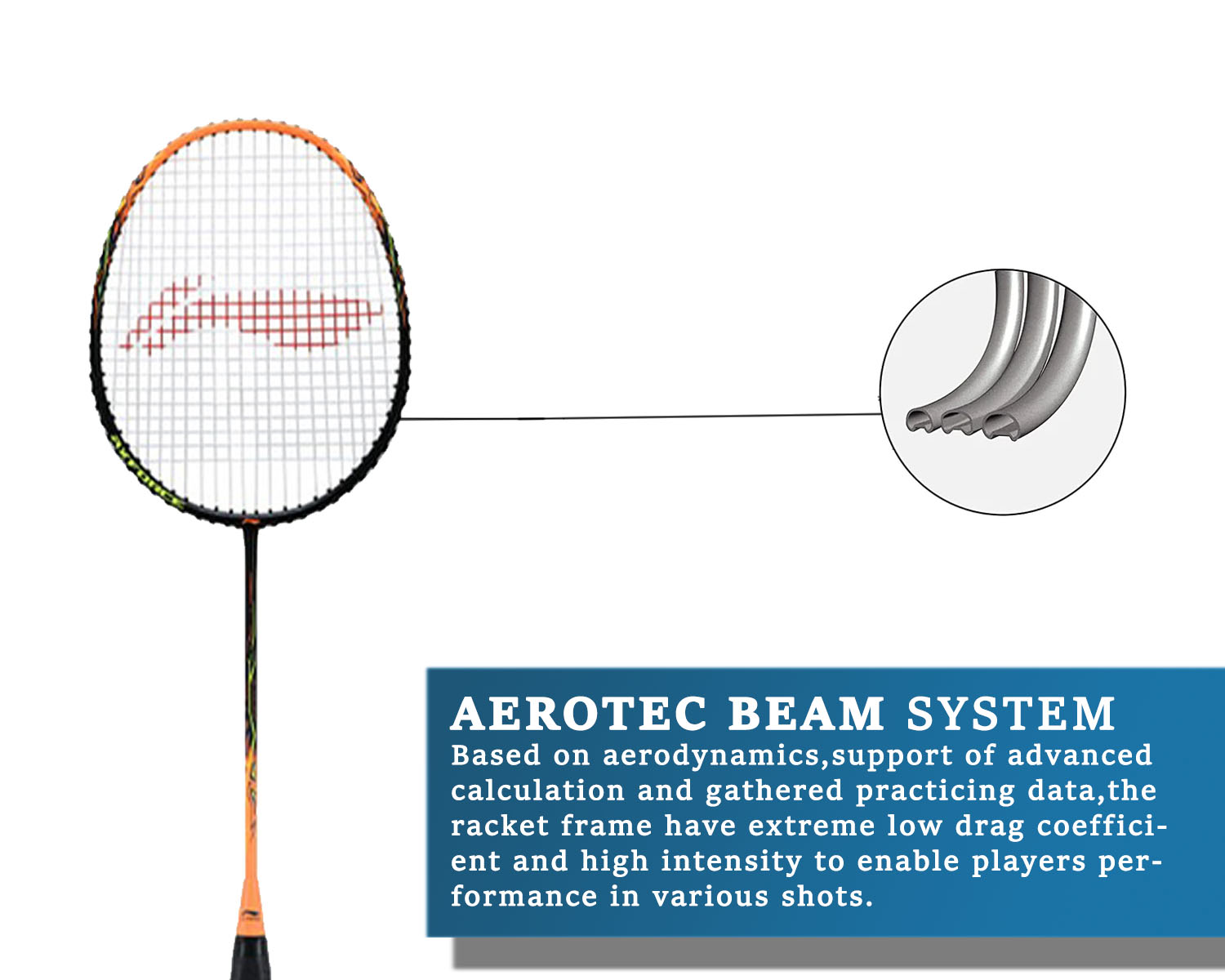 Lining AXForce 9 Badminton Racket