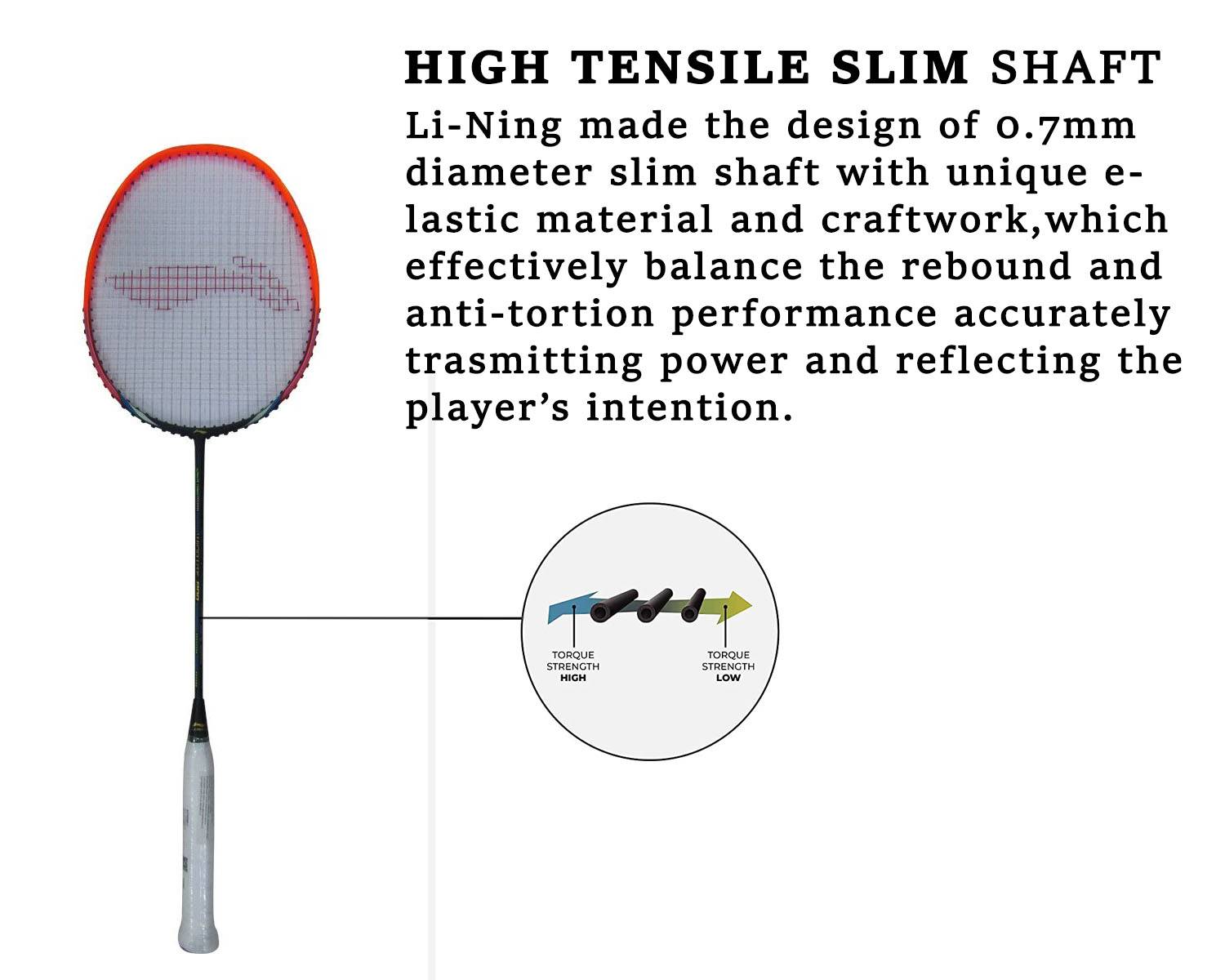  Li Ning Wind Lite 800 Badminton Racket