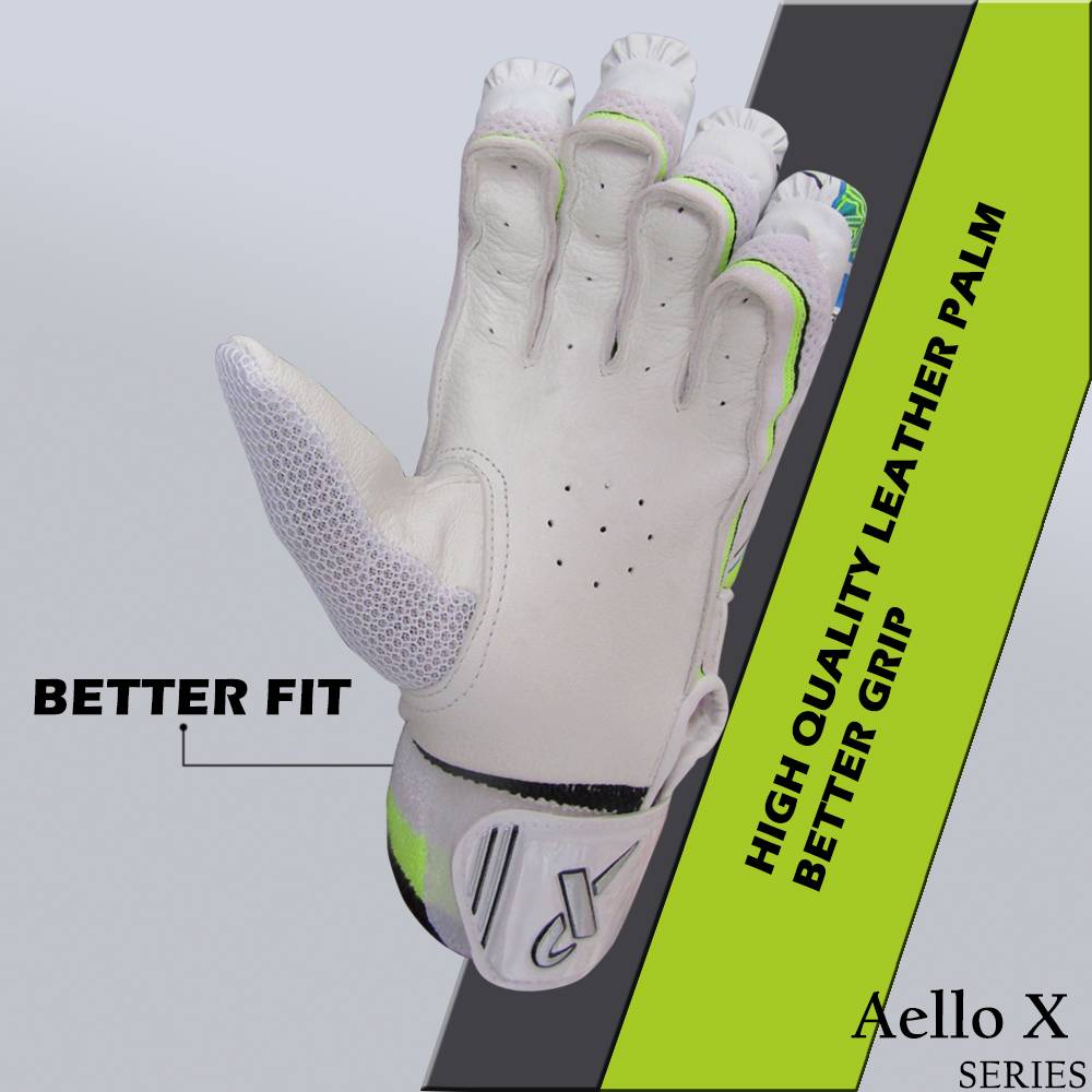 Thrax Aello X 3 Cricket Batting Gloves Standard Size Right Hand