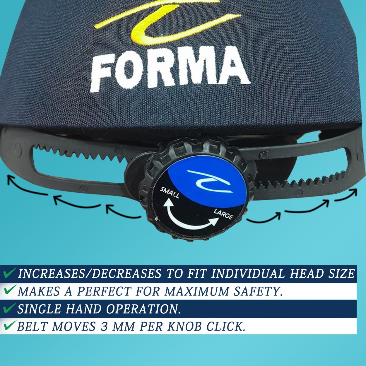 Forma Pro Axis Cricket Helmet Size Medium