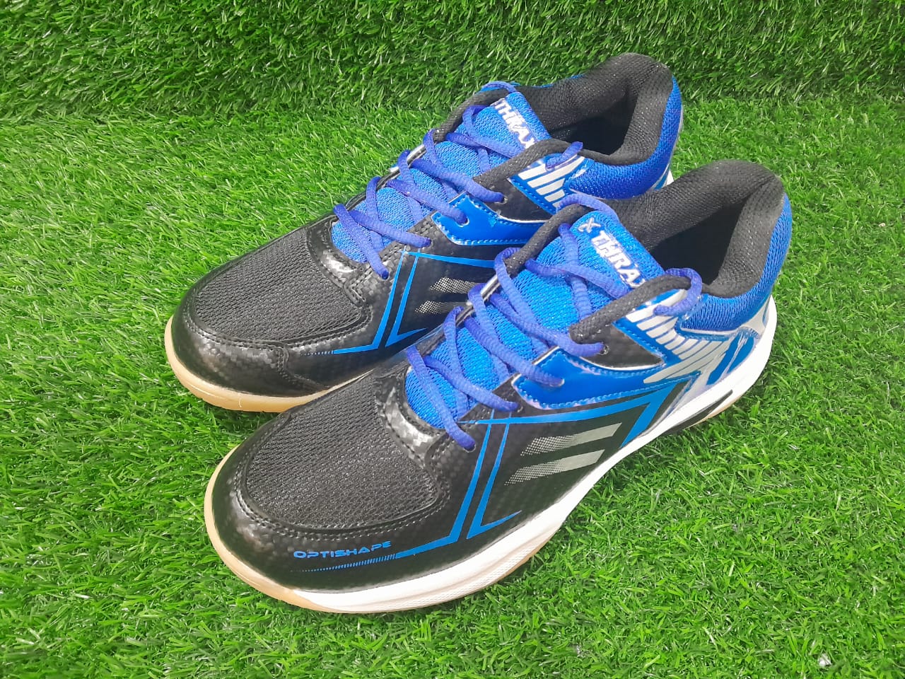 Thrax Court Power 008 Badminton Shoes Blue And Black