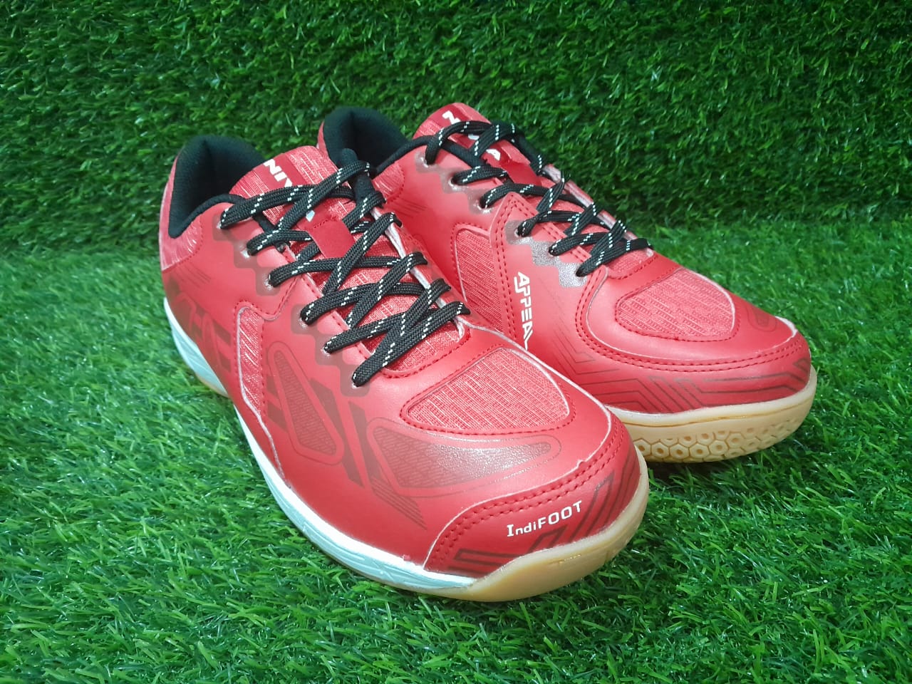 Nivia Appeal 3.0 Badminton Shoes Crimson Red Black
