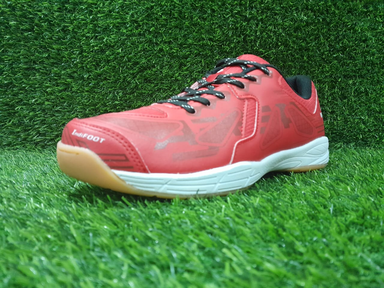 Nivia Appeal 3.0 Badminton Shoes Crimson Red Black