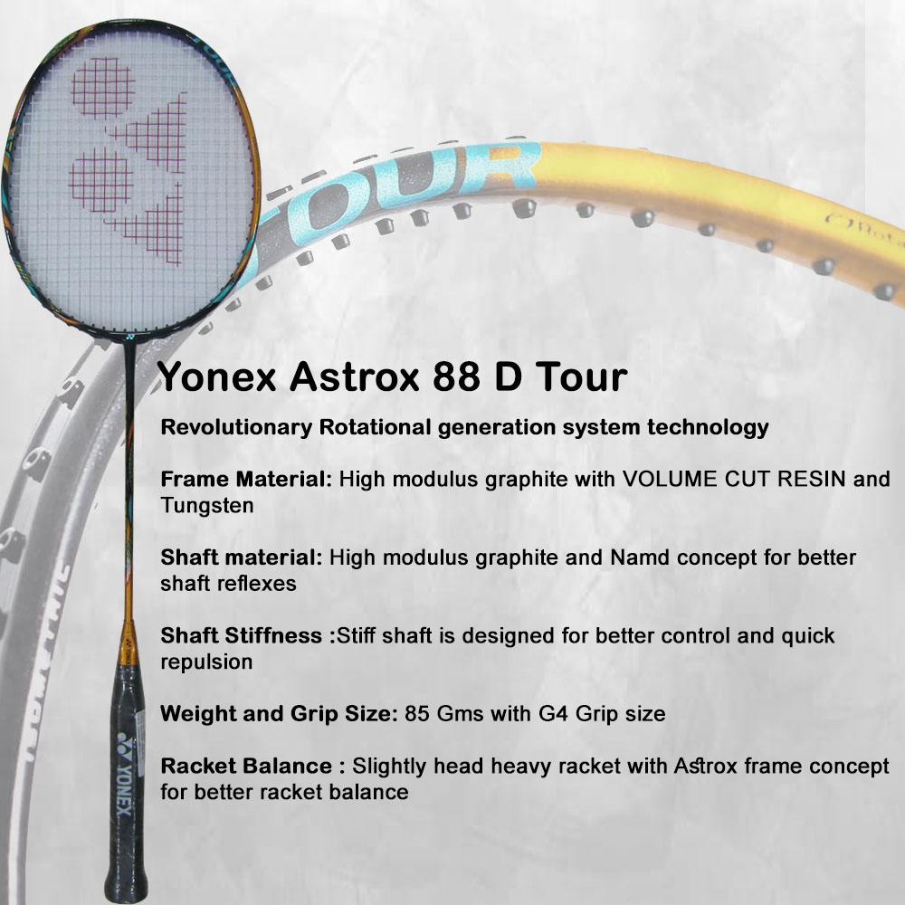 Yonex Astrox 88d Tour Badminton Racket
