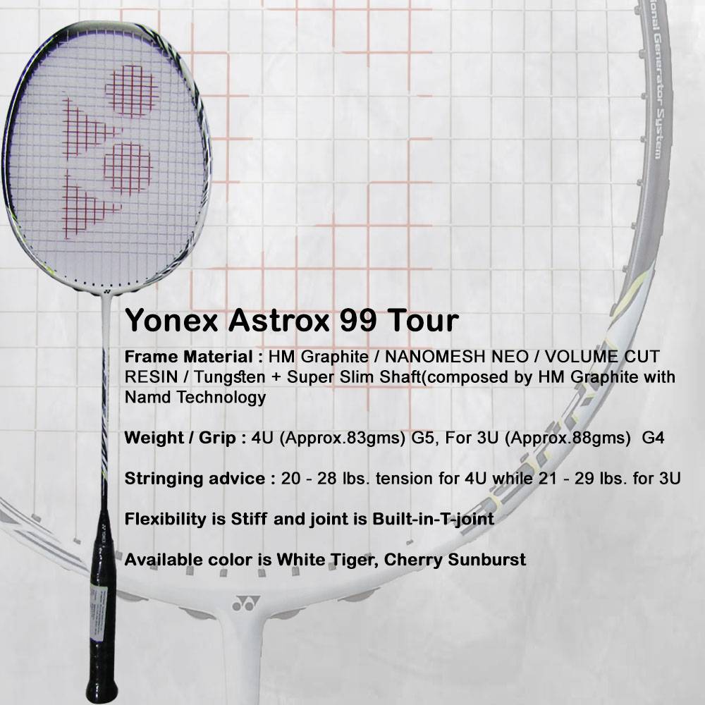 Yonex Astrox 99 Tour Badminton Racket