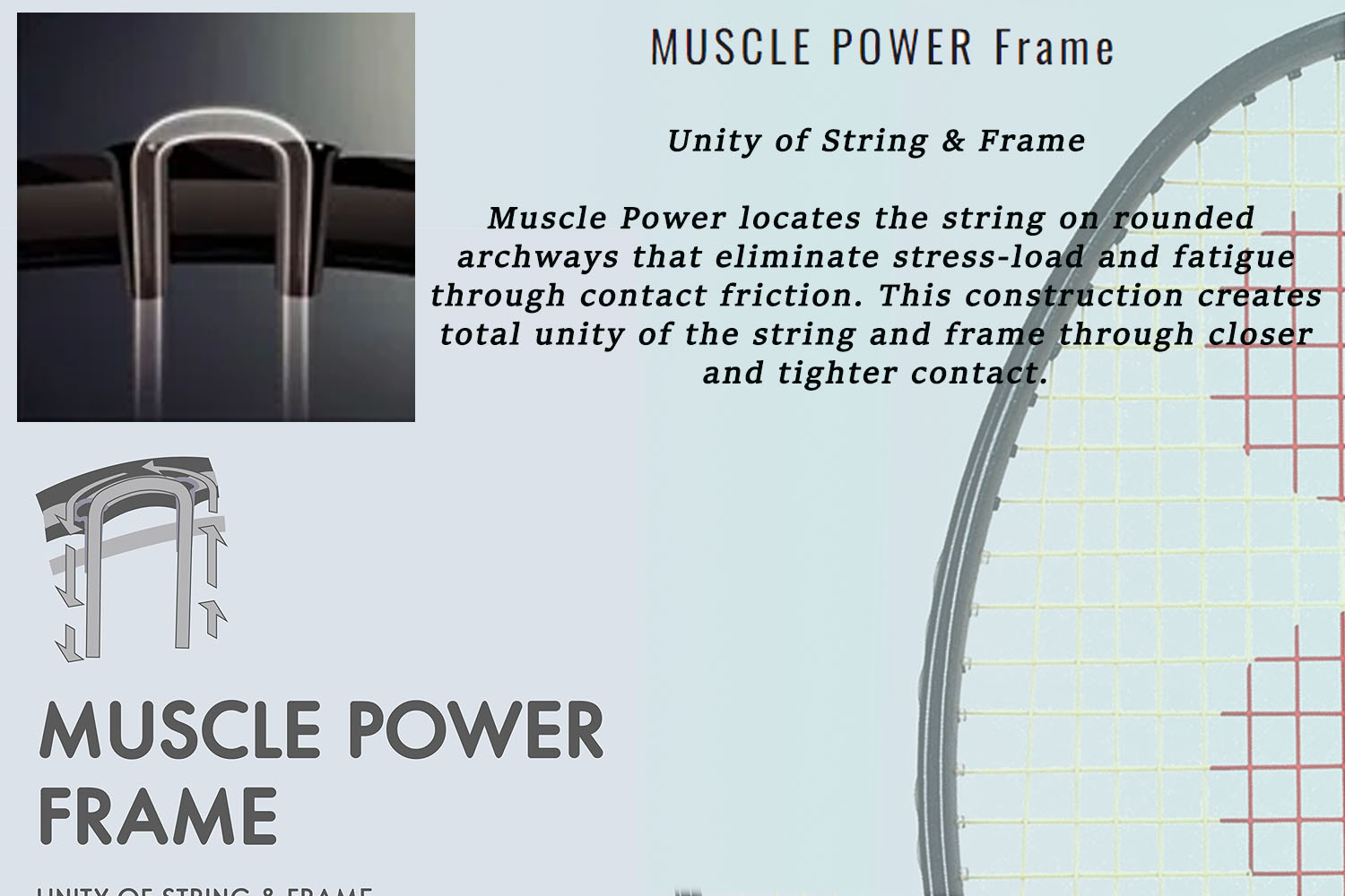 Yonex Muscle Power 22 Lite Badminton Racket